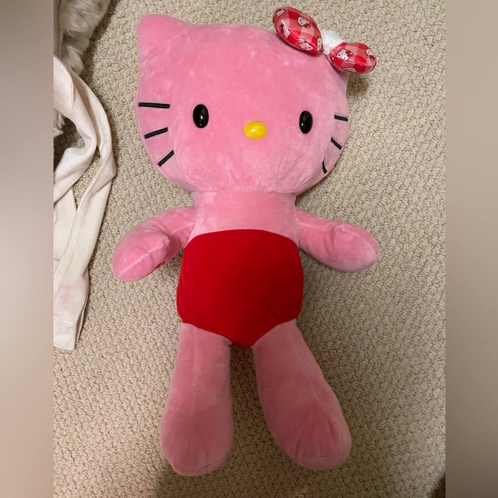 EXCLUSIVE LIMITED EDITION Pink Christmas Hello Kitty Build-A-Bear
